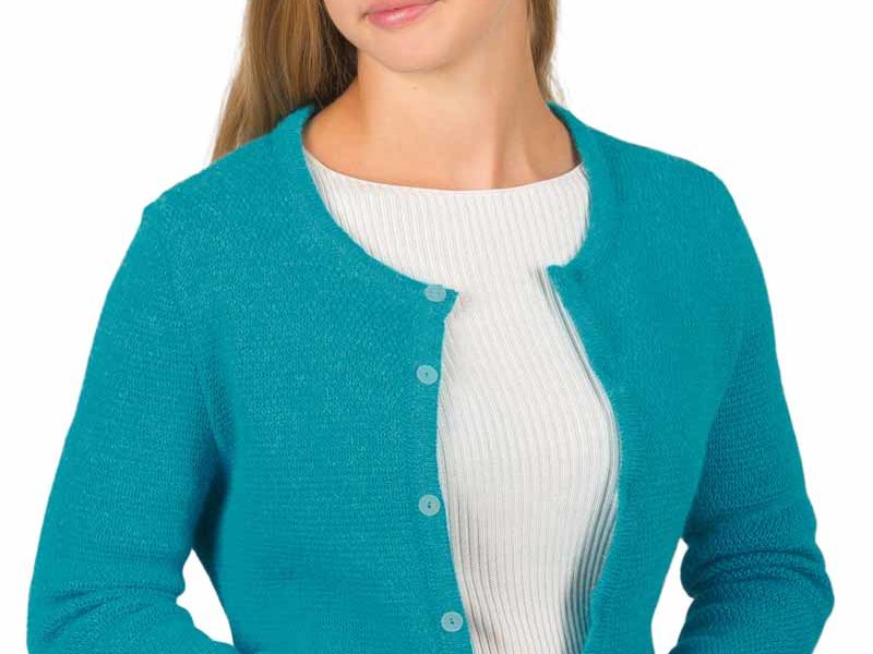 Cardigan en laine alpaga